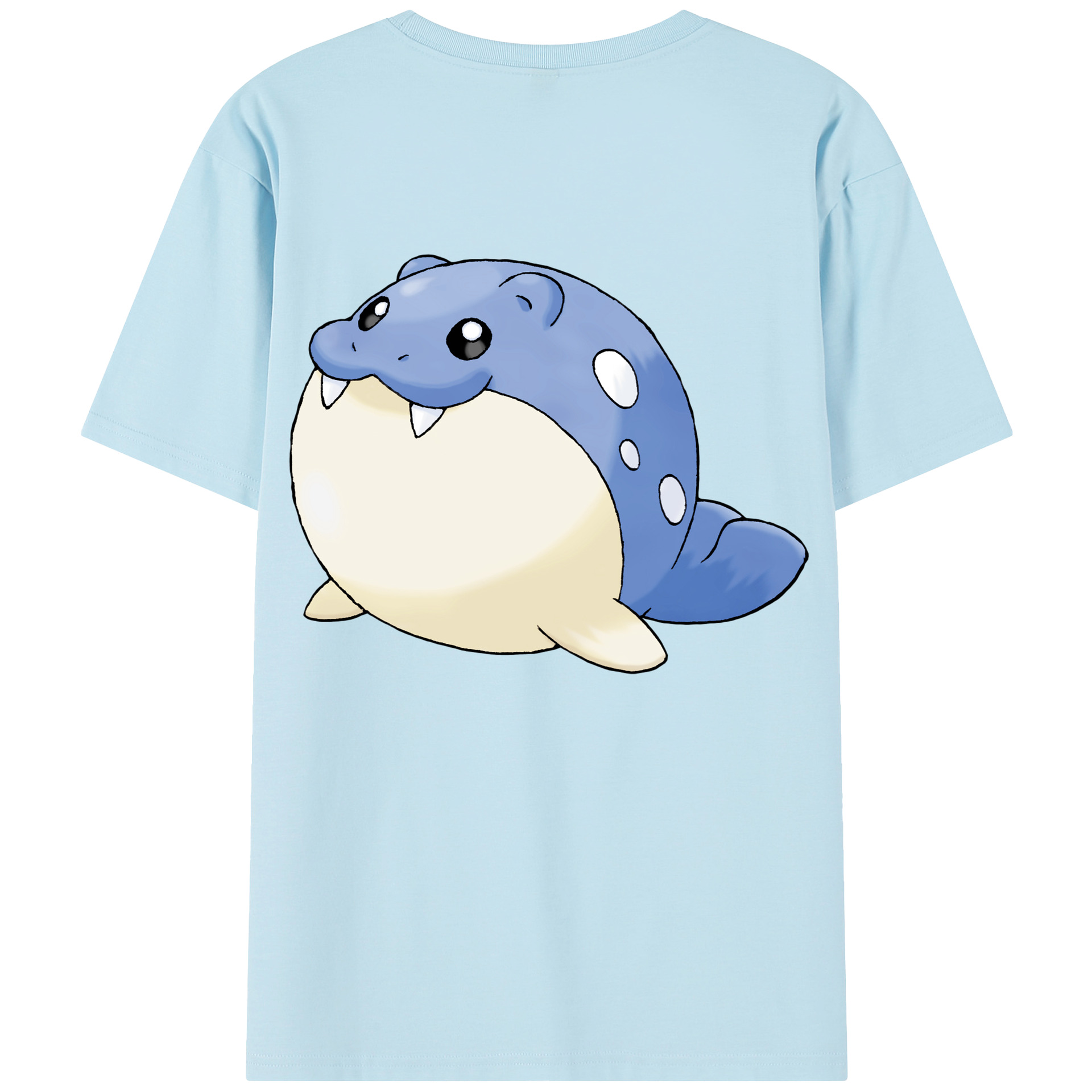 （画像用） ポケットモンスター Pokémon 綿100％半袖Tシャツ（背面プリント）